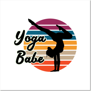 Yoga Babe Posters and Art